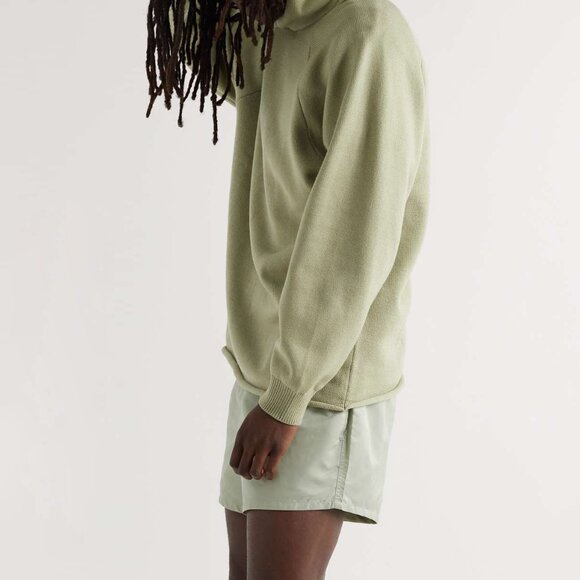 Fear of God Essentials Light Brown Oak Taslan Nylon Shorts - Mens M - Picture 16 of 16